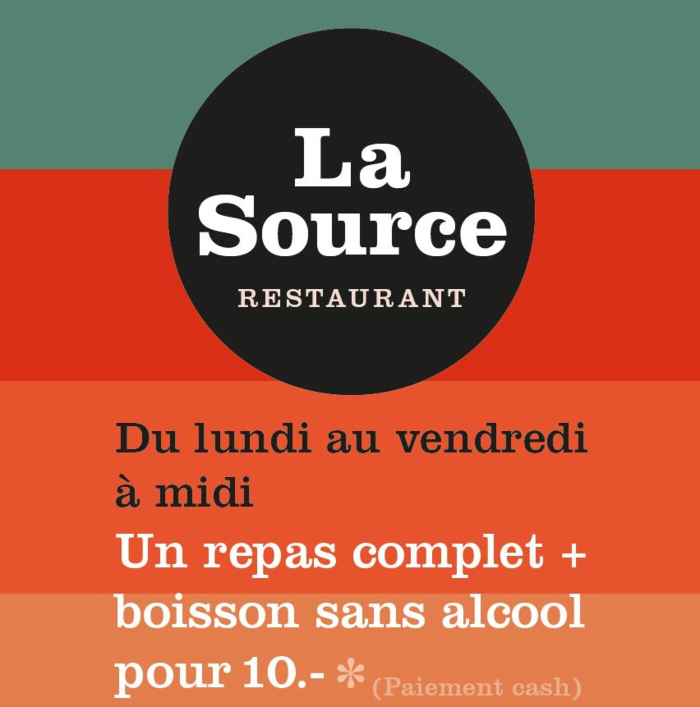 Restaurant La Source à La Chaux-de-Fonds